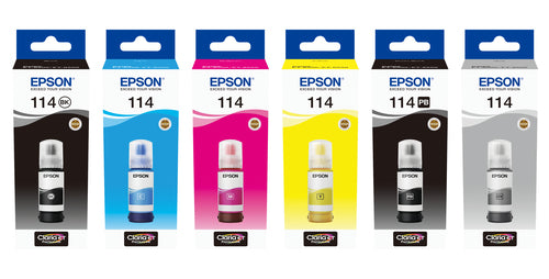 Epson 114 EcoTank ink cartridge 1 pc(s) Original Standard Yield Magenta Epson 114 EcoTank ink cartridge 1 pc(s) Original Standard Yield Magenta